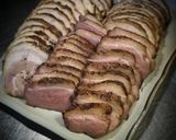 燻製鴨と豚バラ叉焼の焼塩ラーメン作り方3写真