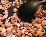 かんたん魚肉マヨバターチャーハン作り方1写真