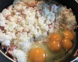 かんたん魚肉マヨバターチャーハン作り方2写真