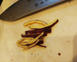 始末の料理。さつまいもの皮で芋けんぴ作り方2写真