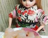 リカちゃん♡揚げ焼き餅*するめ出汁餡かけ作り方11写真