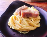 フライパン１つ！茹でない簡単カルボナーラ作り方4写真