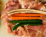 簡単!鶏肉の八幡巻き巻き Part2作り方3写真