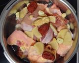 鶏のぶつ切り肉で参鶏湯作り方1写真