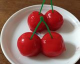 お惣菜白花豆から作るおせちのサクランボ作り方11写真