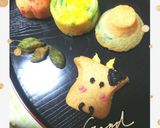 お正月クッキー梅・富士・渦巻き・干支の丑作り方7写真