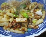 余り大根と豚肉のオイスター炒め作り方6写真