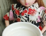 リカちゃん♡揚げ焼き餅*するめ出汁餡かけ作り方18写真