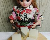リカちゃん♡揚げ焼き餅*するめ出汁餡かけ作り方23写真