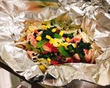 バター風味♡牛肉とほうれん草のホイル焼き作り方2写真