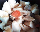 電気圧力鍋で筑前煮作り方5写真