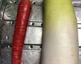 食べる直前にあえるカンタン酢紅白なます♪作り方1写真