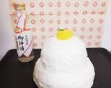 鏡餅ケーキ　お正月　元旦に作り方8写真