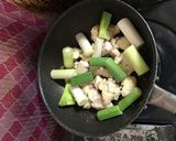 冷凍鳥モモ肉で照り焼き＆ネギ焼き作り方6写真