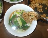 ミネラル鶏ひき肉そば♪簡単東洋医学食養生作り方13写真