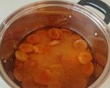 おせち☆干しあんずのみつ煮(シロップ煮)作り方2写真