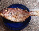 超簡単オーブンで祝い鯛　焼鯛 お食い初め作り方8写真