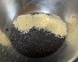 コーヒーの搾りかすと胡麻のクッキー作り方3写真