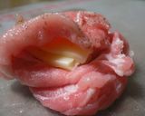 やわらか豚カツの型抜きキャラ弁用♪作り方1写真
