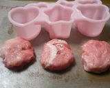 やわらか豚カツの型抜きキャラ弁用♪作り方2写真