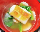 我が家のお雑煮・三つ葉買い忘れバージョン作り方14写真