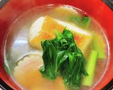 我が家のお雑煮・三つ葉買い忘れバージョン作り方16写真