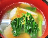 我が家のお雑煮・三つ葉買い忘れバージョン作り方18写真