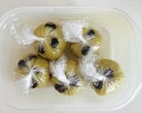 ドライブルーベリーとさつまいもの茶巾絞り作り方5写真