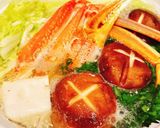 簡単♡〆の雑炊までおいしいカニしゃぶ鍋作り方3写真
