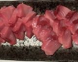 絶品)カツオ、スマのお刺身と握りとタタキ作り方4写真