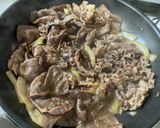 絶品牛丼！すき焼き後に余った良い肉で作り方9写真