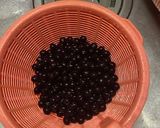 プリッと ツヤツヤ 黒豆炊いたん作り方3写真