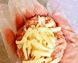 簡単！とろチーズin豆腐ハンバーグボール作り方3写真