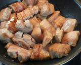 すき焼きのタレで豚角煮作り方2写真