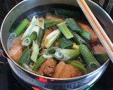 すき焼きのタレで豚角煮作り方3写真