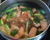 すき焼きのタレで豚角煮作り方4写真