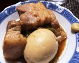 すき焼きのタレで豚角煮作り方8写真