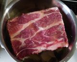 豚ブロック肉の蒸し焼き作り方4写真