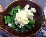 お弁当に☆さやいんげん＆チーズ和えただけ作り方2写真