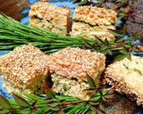 おせち⏹️2色松風焼き(桜えび&青のり)作り方21写真