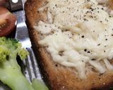 甘じょっぱ！ハニーチーズトースト*･゜＊作り方7写真
