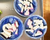 レンジお節材料消費ブロッコリー卵甘酢炒め作り方5写真