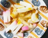 レンジお節材料消費ブロッコリー卵甘酢炒め作り方11写真
