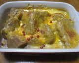 リメイク　やつがしら　里いも煮　チーズ焼作り方4写真