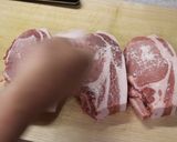 低温熟成低温調理の極厚のロースかつ♪作り方1写真