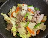 白菜の甘辛味噌炒め作り方6写真
