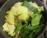 白菜の甘辛味噌炒め作り方7写真