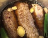 圧力鍋で豚肩ロース焼豚チャーシュー煮豚作り方4写真