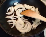 もやしと玉ねぎのクリームパスタ作り方2写真