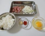 ちゃちゃっと♪辛チャーハン作り方1写真
